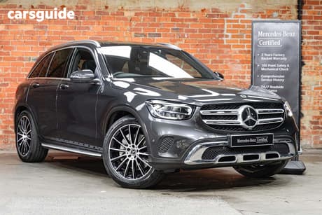 Grey 2022 Mercedes-Benz GLC300 Wagon E 4Matic Phev