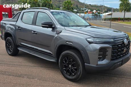 Grey 2026 LDV T60 Double Cab Utility Max Plus (4X4)