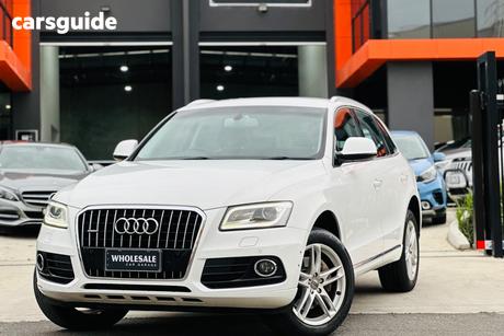 White 2015 Audi Q5 Wagon 3.0 Tdi Quattro