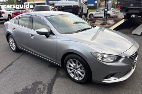 Silver 2013 Mazda 6 Sedan Touring