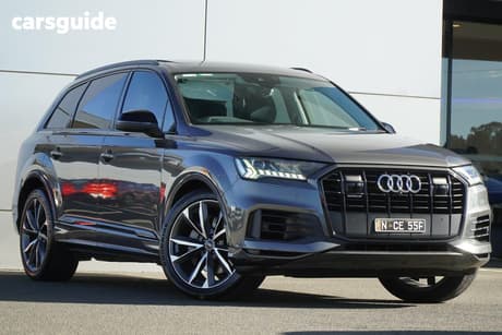 Grey 2021 Audi Q7 Wagon 45 Tdi Quattro Mhev