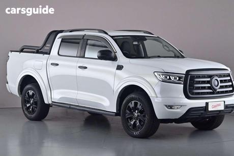 White 2023 GWM UTE Dual Cab Utility Cannon Vanta (4X4)