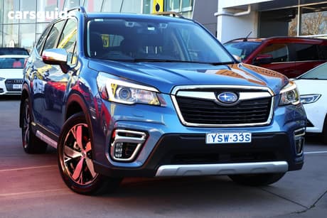 Blue 2020 Subaru Forester Wagon 2.5I-S (Awd)