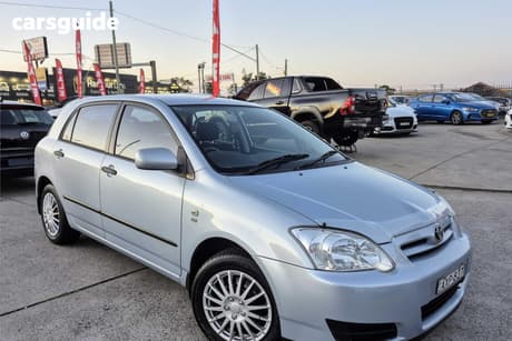 2006 Toyota Corolla Hatchback Ascent Seca