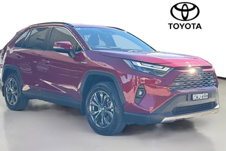 Red 2024 Toyota RAV4 Wagon Gxl (Awd) Hybrid