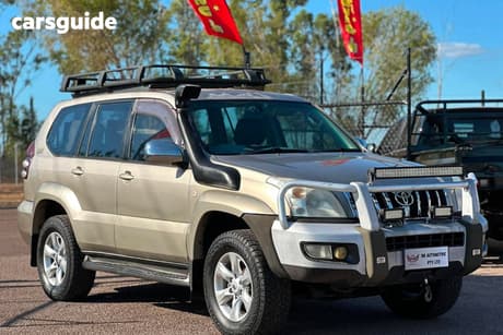 Beige 2003 Toyota Landcruiser Prado Wagon Gxl (4X4)