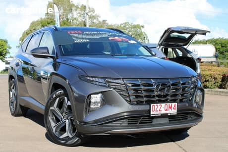 Grey 2022 Hyundai Tucson Wagon Highlander (Awd)