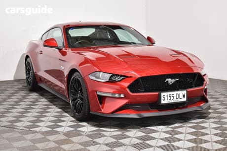 Red 2022 Ford Mustang Fastback Gt 5.0 V8