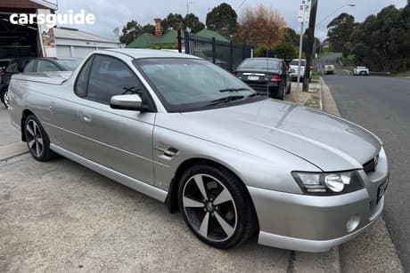 Silver 2006 Holden UTE Ute Tray THUNDER SS R