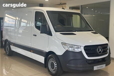 White 2021 Mercedes-Benz Sprinter Van 311Cdi Vs30 Mwb Fwd