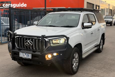 White 2021 LDV T60 Double Cab Utility Luxe (4X4)