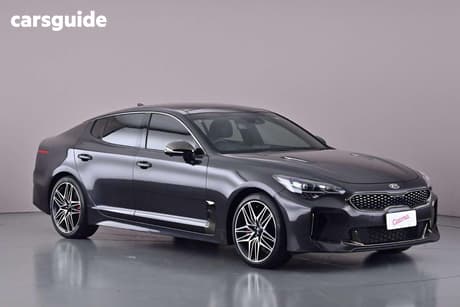 Grey 2021 Kia Stinger Sedan Gt (Black Leather)