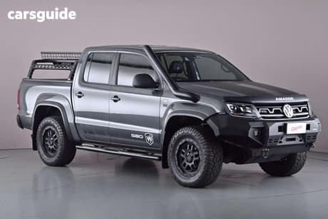 Grey 2020 Volkswagen Amarok Dual Cab Utility Tdi580 W580 4Motion