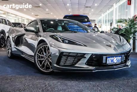 Grey 2024 Chevrolet Corvette Coupe Stingray 3Lt