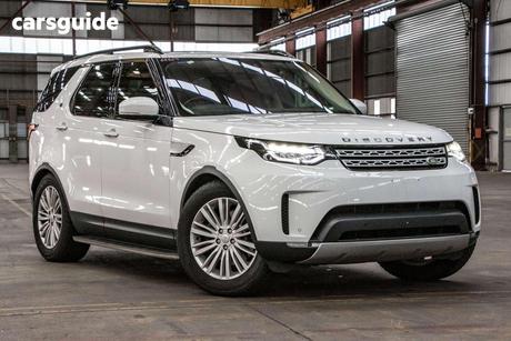 White 2017 Land Rover Discovery Wagon Td6 Hse Luxury