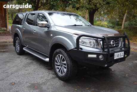 Grey 2015 Nissan Navara King Cab Utility St (4X4)