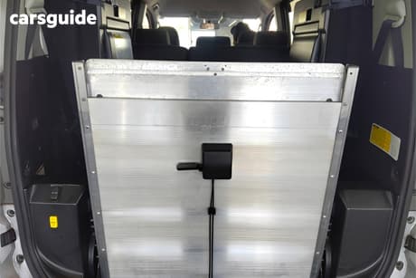 Silver 2013 Toyota Voxy Commercial WELCAB, WHEELCHAIR RAMP,