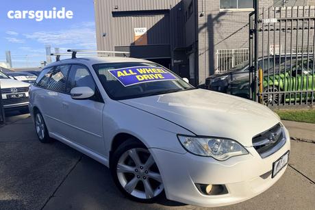 White 2007 Subaru Liberty Wagon 2.5I