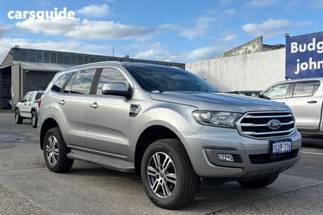 Silver 2019 Ford Everest Wagon Trend (Rwd 7 Seat)