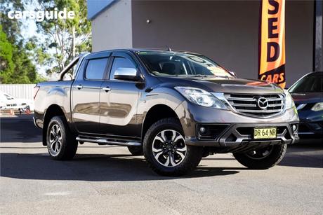 Grey 2018 Mazda BT-50 Dual Cab Utility Xtr (4X2)