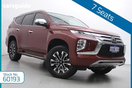 Red 2023 Mitsubishi Pajero Sport Wagon Gls (4Wd) 7 Seat