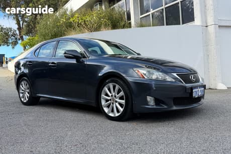 Grey 2010 Lexus IS Sedan PRESTIGE GSE20R MY11