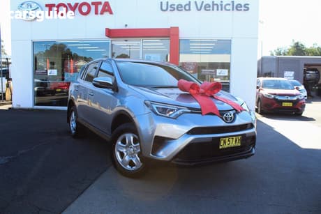 Silver 2017 Toyota RAV4 SUV
