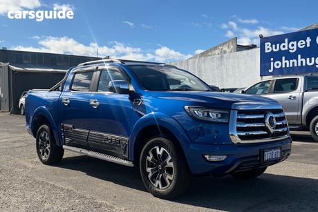Blue 2023 GWM UTE Dual Cab Utility Cannon-X (4X4)