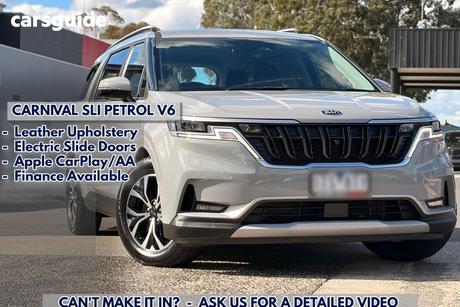 Grey 2021 Kia Carnival Wagon Si