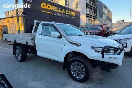 White 2023 Mazda BT-50 Cab Chassis Xt (4X4)