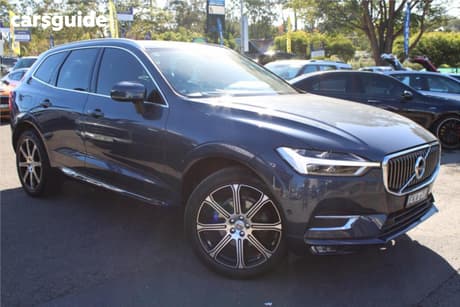 Blue 2020 Volvo XC60 Wagon T5 Inscription (Awd)