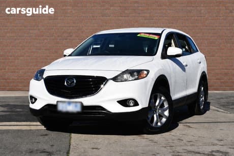 White 2015 Mazda CX-9 Wagon Classic (Fwd)