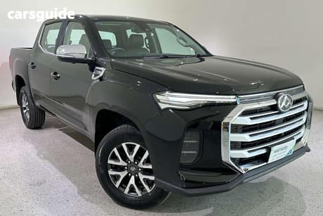 Black 2022 LDV T60 Double Cab Utility Max Luxe (4X4)