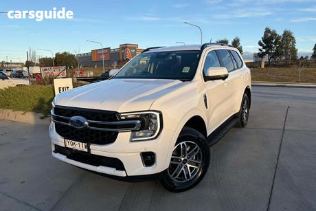 White 2025 Ford Everest Wagon Trend (4Wd)