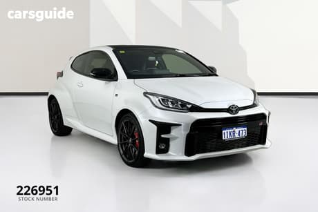 White 2022 Toyota GR Yaris Hatchback Rallye
