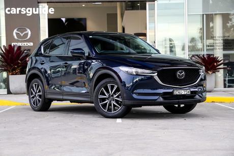 Blue 2021 Mazda CX-5 Wagon Gt (Awd)