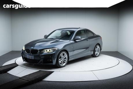 Grey 2015 BMW 220I Coupe Sport Line