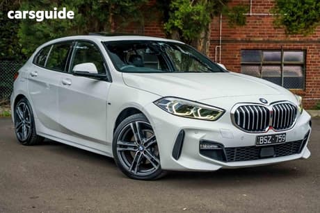 White 2021 BMW 1 Hatch 118I M SPORT F