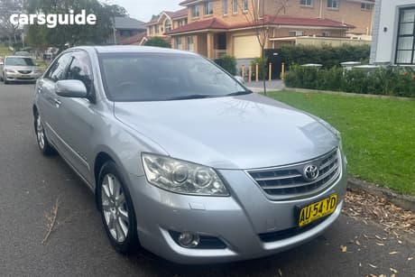 Silver 2007 Toyota Aurion Sedan Presara