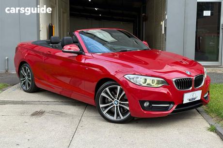 Red 2016 BMW 228I Convertible Sport Line