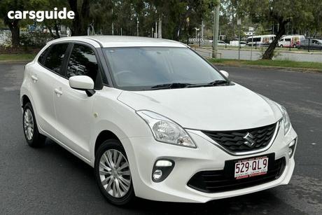 White 2021 Suzuki Baleno Hatchback Gl