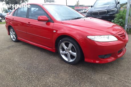 Red 2003 Mazda 6 Hatchback Luxury Sports