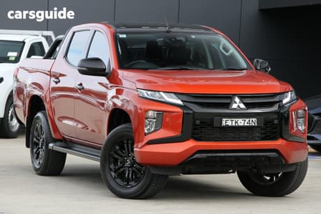 Orange 2021 Mitsubishi Triton Double Cab Pick Up Gsr (4X4)