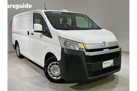 White 2023 Toyota HiAce Van Lwb