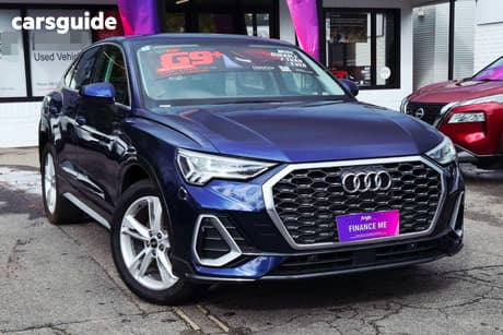 Blue 2023 Audi Q3 Sportback 35 Tfsi S Line