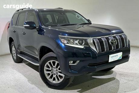 Blue 2020 Toyota Landcruiser Prado Wagon Vx