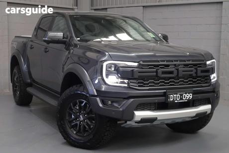 Grey 2025 Ford Ranger Double Cab Pick Up Raptor 3.0 (4X4)