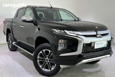 Black 2021 Mitsubishi Triton Double Cab Pick Up Gls (4X4)
