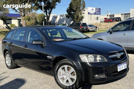 Black 2009 Holden Commodore Sportswagon Omega