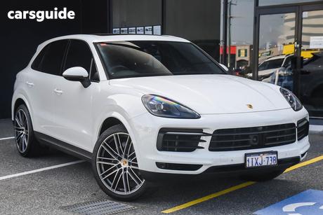 White 2019 Porsche Cayenne Wagon S